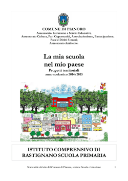 POT Primaria Rastignano
