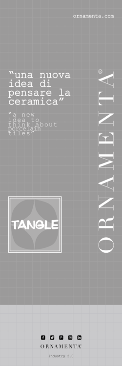 &ldquo;una nuova idea di pensare la ceramica&rdquo;