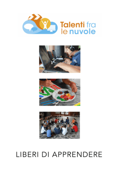 brochure provvisoria delle nostre attivit&agrave;