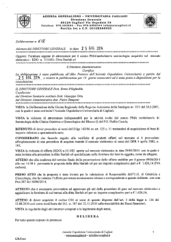 Deliberazione n. 618 del 25.06.2014