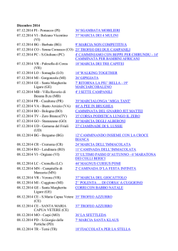 Calendario FIASP dicembre