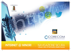 Internet @ mInorI navigazione sicura
