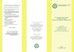 Depliant-settembre-I.. - Pontificia Universit&agrave; Lateranense