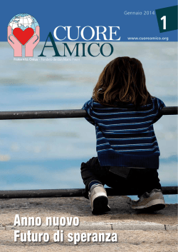 di gennaio 2014 - Cuore Amico fraternit&agrave; Onlus
