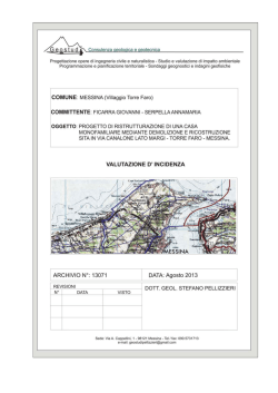 Untitled - Comune di Messina