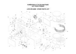 LISTA RICAMBI PIZZAFORM CONTROLLO ELETTRONICO