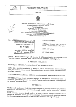 “ LUIGÌ CASTIGLIONI” DI LIMBÌATE - Istituto Comprensivo Leonardo