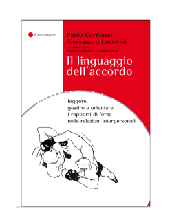 LDA Abstract - Palestra della scrittura