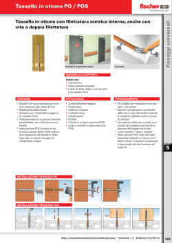 fischer PO / POS - Catalogo Generale - Edizione 07