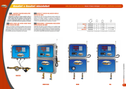 dosatori e dosatori miscelatori