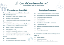 Corredino Bebè - Casa di Cura Bernardini