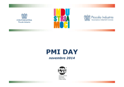 pmi day 2014 - Associazione Industriali Cremona
