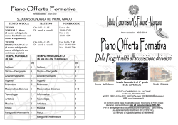 mini pof 2013-14 - IC Giovanni Falcone &ndash; Mappano