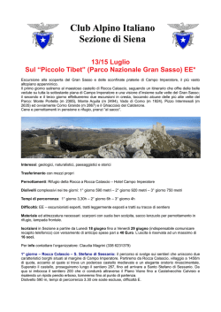 (Parco Nazionale Gran Sasso) EE