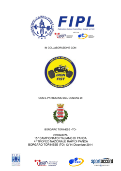 (TO) 13/14 Dicembre 2014