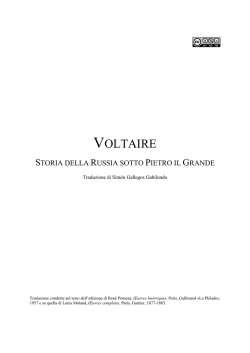 Storia della Russia sotto Pietro il Grande