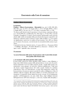 Nota di F. Vergine, La nuova fisionomia delle