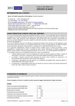 in banking - BCC Ronciglione