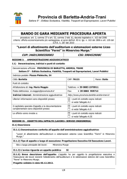 Provincia di Barletta-Andria-Trani