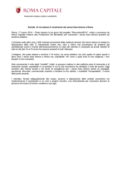 Leggi i comunicati e la rassegna stampa dell