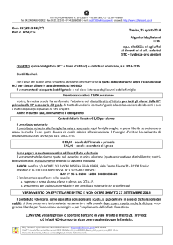 617-Quota obbl. e contr. volontario - Diario 2014-15