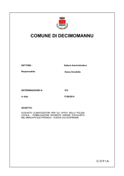 COMUNE DI DECIMOMANNU