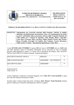 D.G. n. 24_2014 documento progettuale