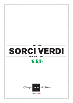 MANCINO CRONO - Terra Cielo Mare