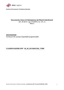 D.U.V.R.I. - ASL 8 Cagliari