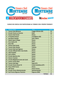 Elenco Iscritti Completo