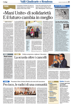 Mani Unite - Federazione Trentina delle Pro Loco e Consorzi