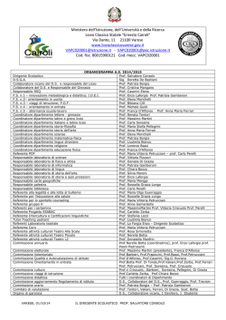Organigramma - Liceo Classico