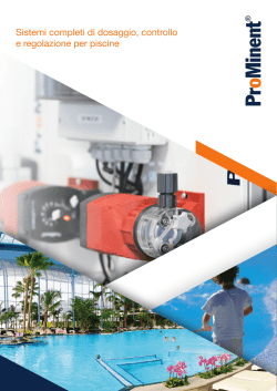 qui - ProMinent Italiana S.r.l.