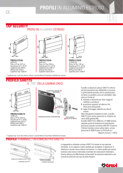 “Catalogo profili di sicurezza – alluminio estruso” (PDF)