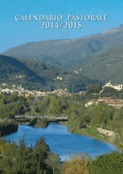 calendario pastorale diocesano 2014/2015