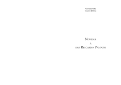 Libretto Novena a san Riccardo