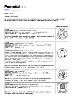 Roma, 28/3/14 SERVIZI TEMPORANEI LE COMMISSIONI