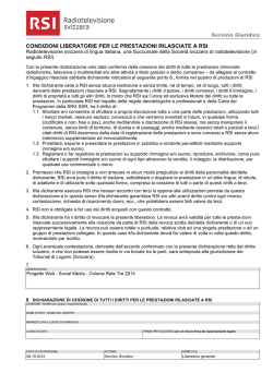 liberatoria - Scout Gambarogno