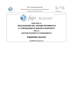 Capitolato - v4.0