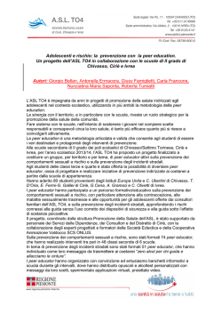 Materiale di comunicazione e informazione