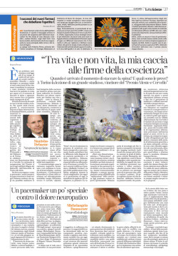 Tra vita e non vita la mia caccia alle firme della coscienza