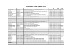 Sovvenzioni - contributi - sussidi
