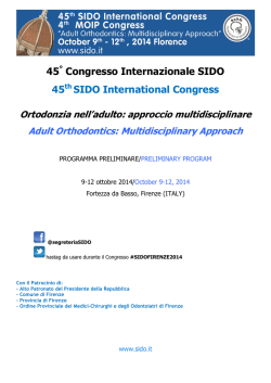 Scarica allegato - AIASO Associazione Italiana Assistenti Studio