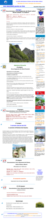 Giugno 2014 - CAI Salerno