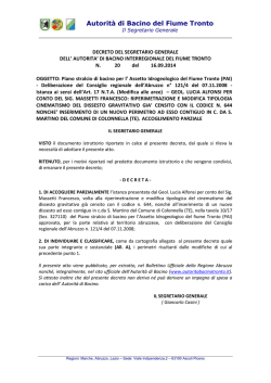Autorit&agrave; di Bacino del Fiume Tronto