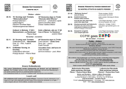 CCPM goes - Chiesa Evangelica Luterana in Italia