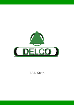 Catalogo strip LED 2014