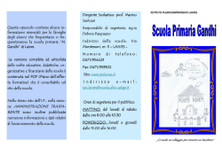 15/12/2014 presentazione scuola m. gandhi