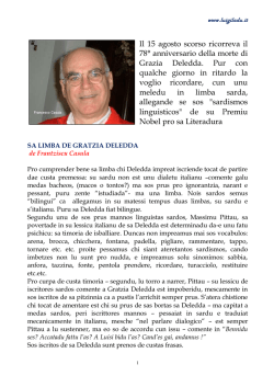 Dialetto: Sardegna
