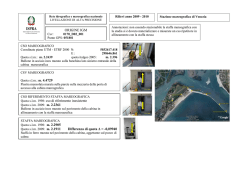 ORIGINE IGM Quota s.l.m. 1998: cso di riferimento inesistente Quota